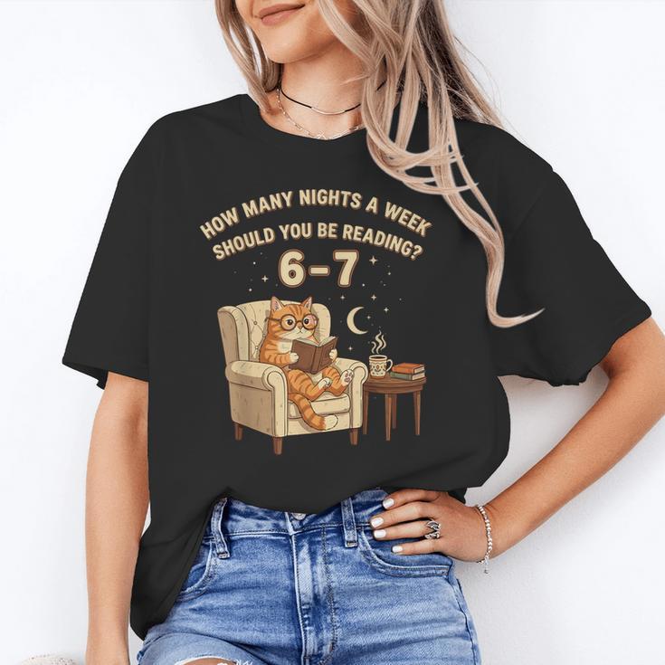 Cat Reading 6-7 Meme English Teacher Book Lover Humor Unisex T-Shirt Cat Reading 6-7 Meme English Teacher Book Lover Humor Unisex T-Shirt