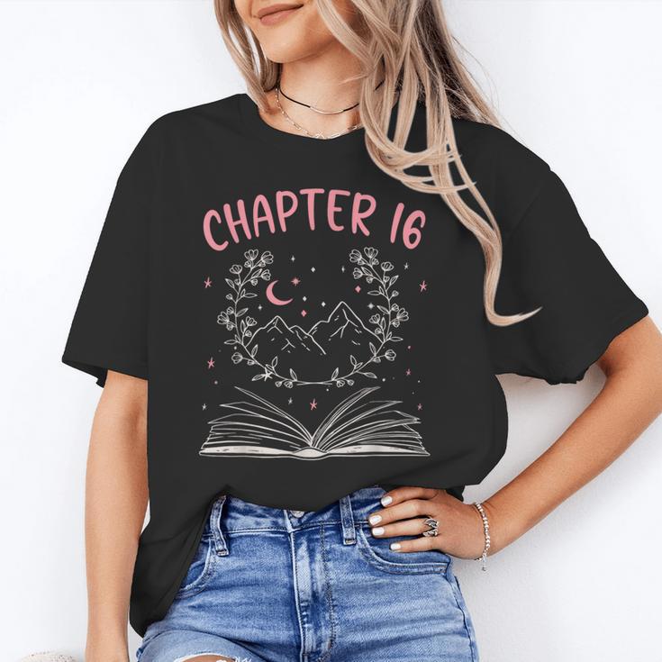Chapter 16 Birthday Reading Book Lovers 16 Year Old Unisex T-Shirt