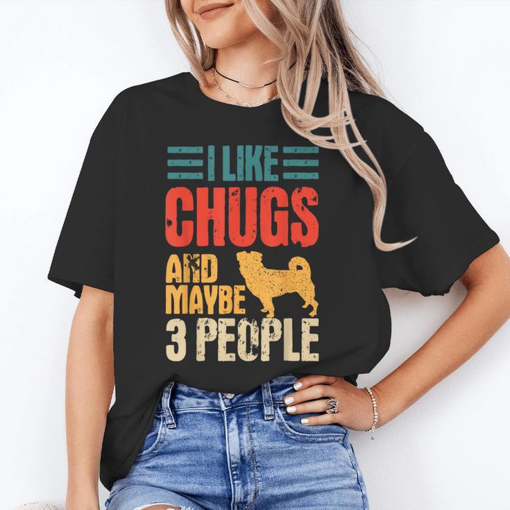 Chug Dog Retro Vintage Pughuahua Owner Fur Parent Introvert Unisex T-Shirt Chug Dog Retro Vintage Pughuahua Owner Fur Parent Introvert Unisex T-Shirt