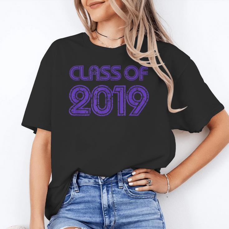 Class Of 2019 High School Graduation Purple Senior Unisex T-Shirt