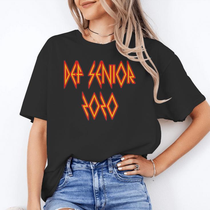 Class Of 2020 Senior 80s And 90s Rock Style Graduation Unisex T-Shirt
