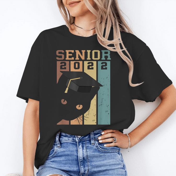 Class Of 2022 Graduation Cat Seniors Grad Unisex T-Shirt