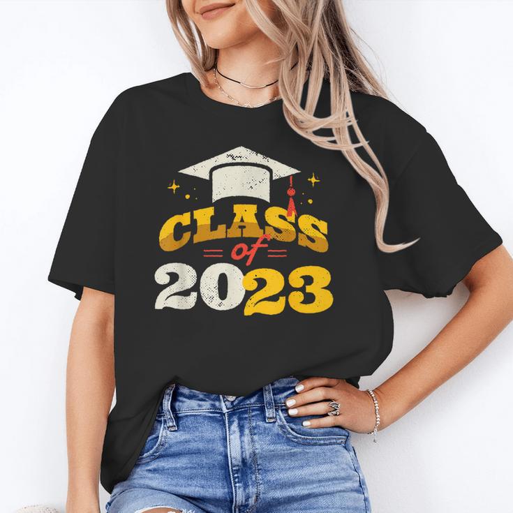 Class Of 2023 School Graduation Vintage Retro Class Of 2023 Unisex T-Shirt