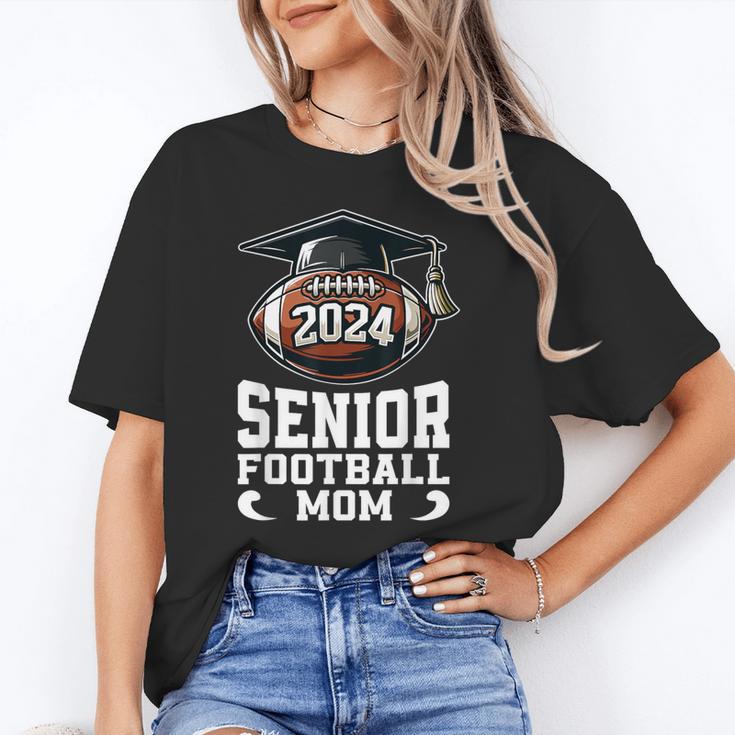 Class Of 2024 Graduation Senior Football Mom 2024 Unisex T-Shirt