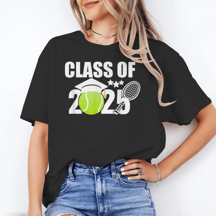 Class Of 2025 Graduation Senior Tennis Player Unisex T-Shirt