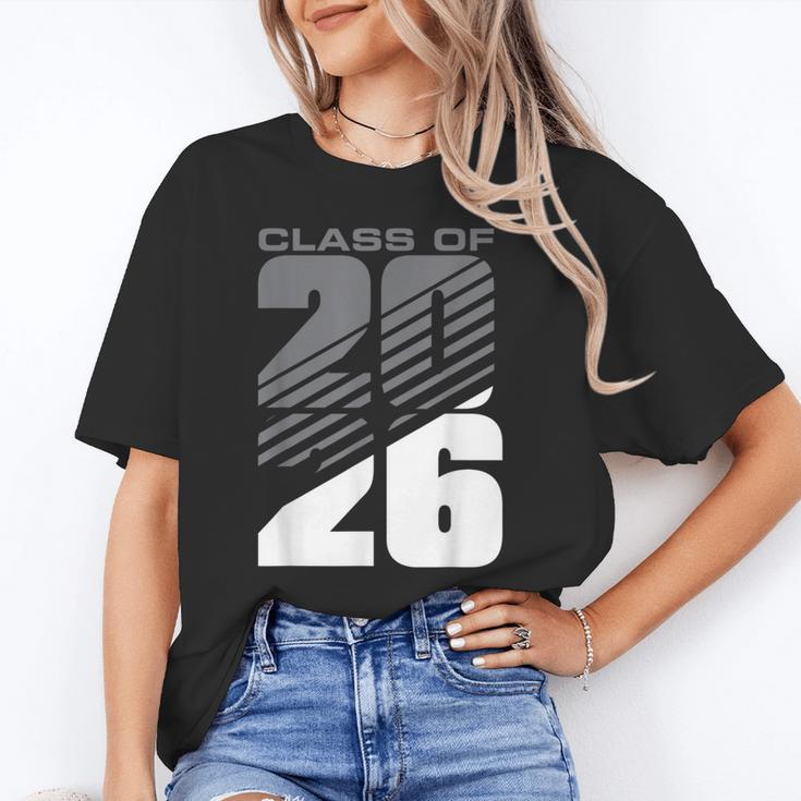 Class Of 2026 High School Senior Graduation Grey Sport Style Unisex T-Shirt