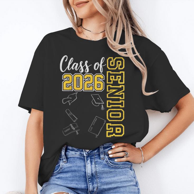 Class Of 2026 Senior 26 High School Graduation -Gold Unisex T-Shirt
