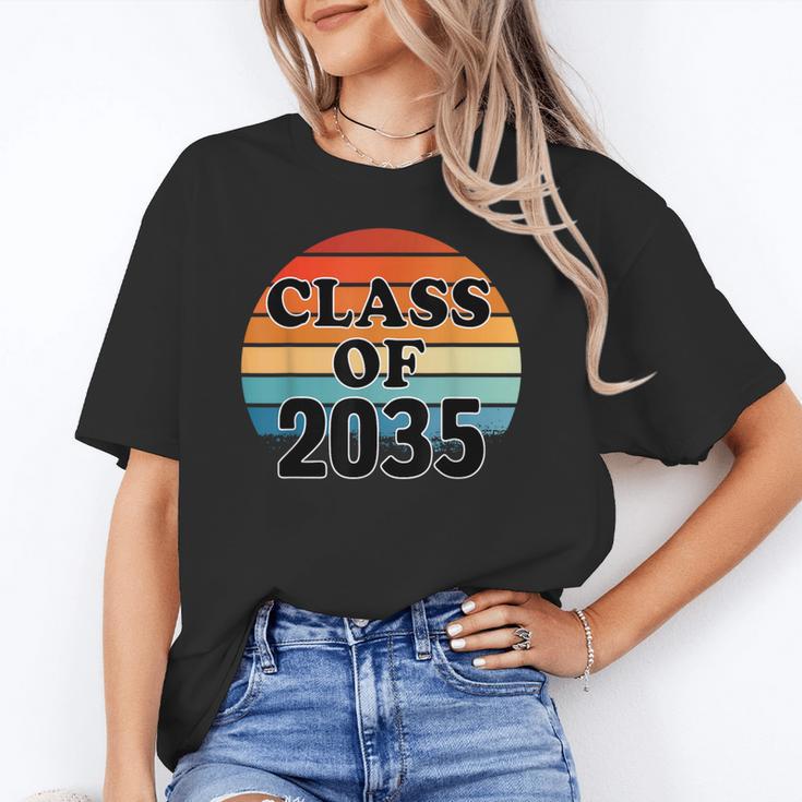 Class Of 2035 Senior Graduate Retro Graduation Unisex T-Shirt