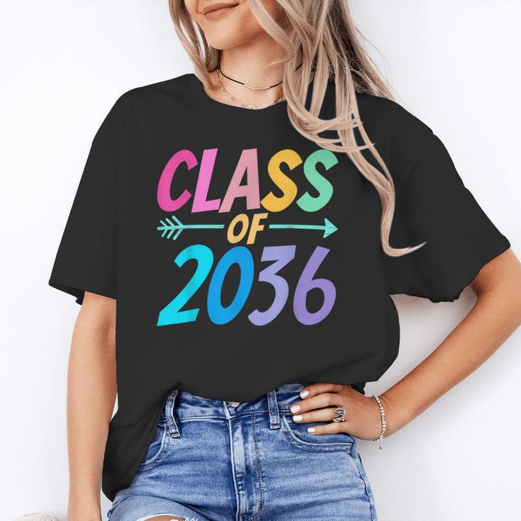 Class Of 2036 First Day Kindergarten Grow With Me Graduation Unisex T-Shirt