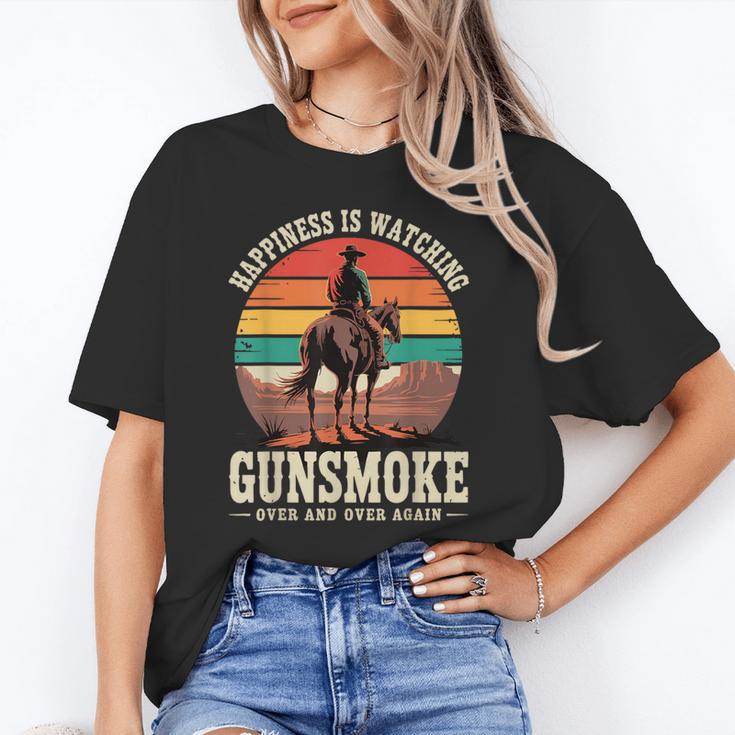Classic Western Nostalgia Cowboy Sunset Unisex T-Shirt