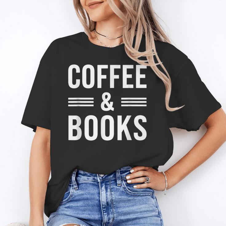 Coffee & Books Lover Coffee And Books Unisex T-Shirt