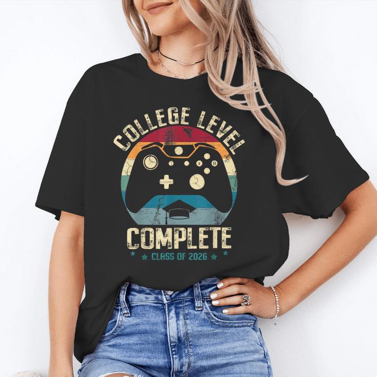 College Level Complete Class Of 2026 Gamer Graduation Grad Unisex T-Shirt