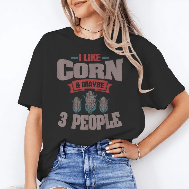 Corn Enthusiast Introvert Maize Farmer Planter Grower Unisex T-Shirt