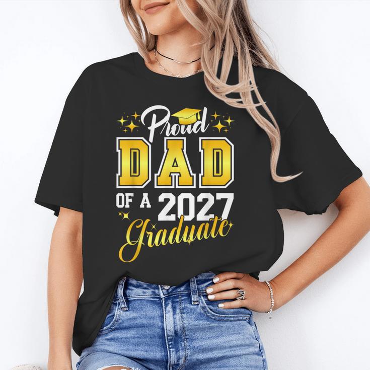 Dad Graduation Senior 2027 Proud Dad Of a 2027 Graduate Unisex T-Shirt
