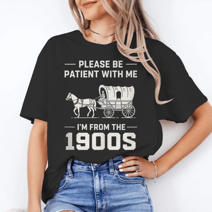 Dad Please Be Patient With Me I'm From The 1900s Vintage Unisex T-Shirt Dad Please Be Patient With Me I'm From The 1900s Vintage Unisex T-Shirt