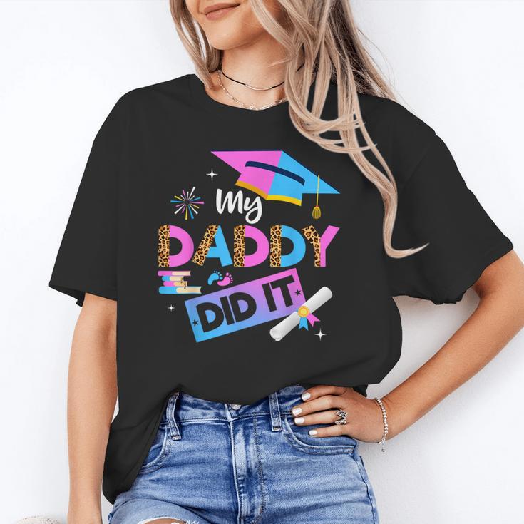My Daddy Did It Tee Graduation Graduated Dad Proud Children Unisex T-Shirt