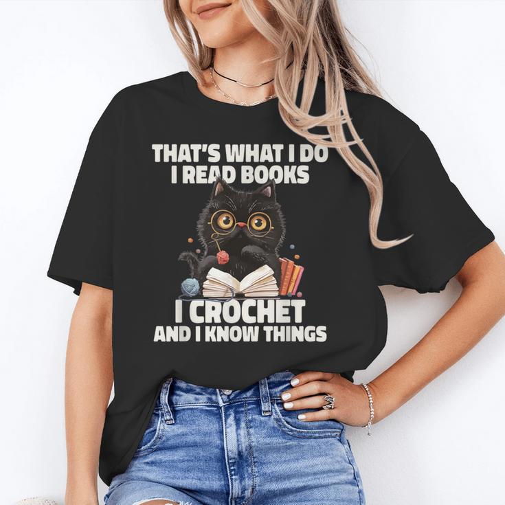 Das Ist Es Was Ich Tue Ich Lese Books Crochet And Unisex T-Shirt