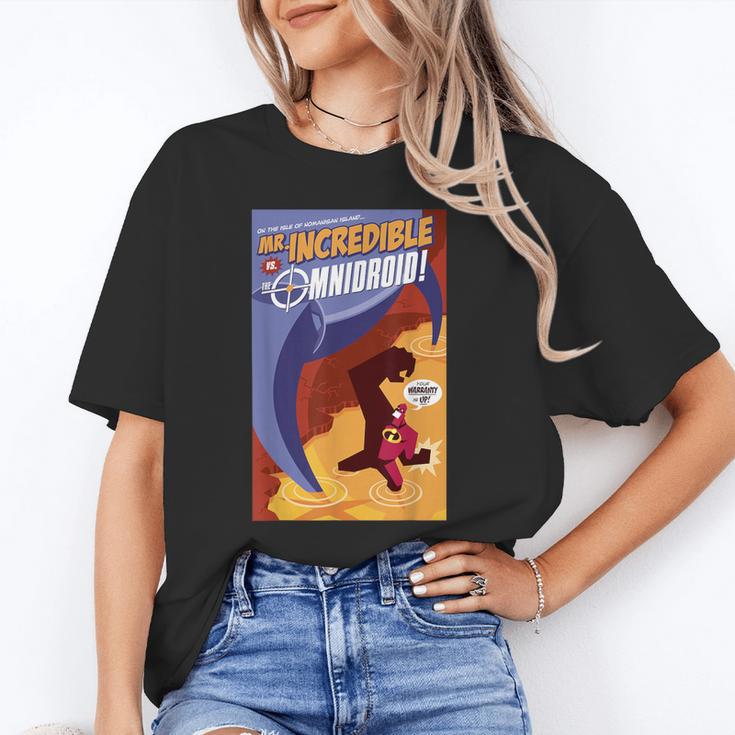 Disney Pixar The Incredibles Omnidroid Comic Book Cover Unisex T-Shirt
