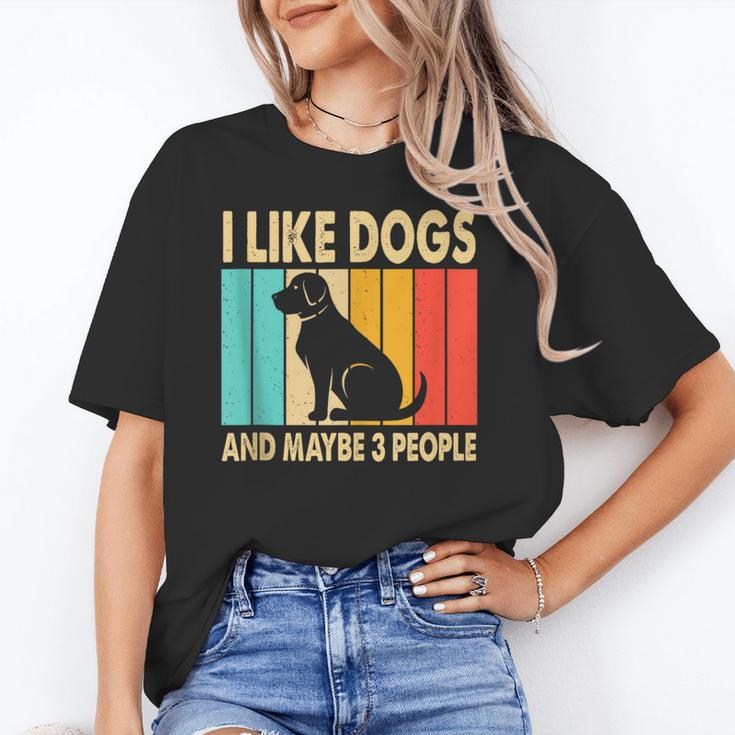 I Like Dogs And Maybe 3 People Introvert Unisex T-Shirt I Like Dogs And Maybe 3 People Introvert Unisex T-Shirt