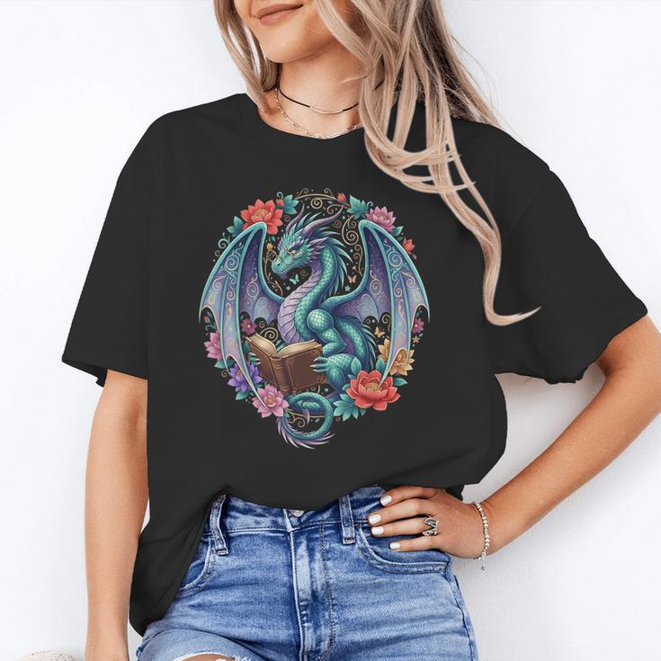 Dragon Reading Book Girls Kids Bookworm Book Lover Unisex T-Shirt Dragon Reading Book Girls Kids Bookworm Book Lover Unisex T-Shirt
