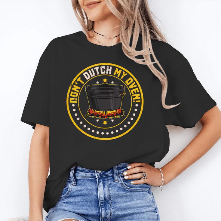 Dutch Oven Cookbook Casserole Cooking Cuisine Camping Recipe Unisex T-Shirt