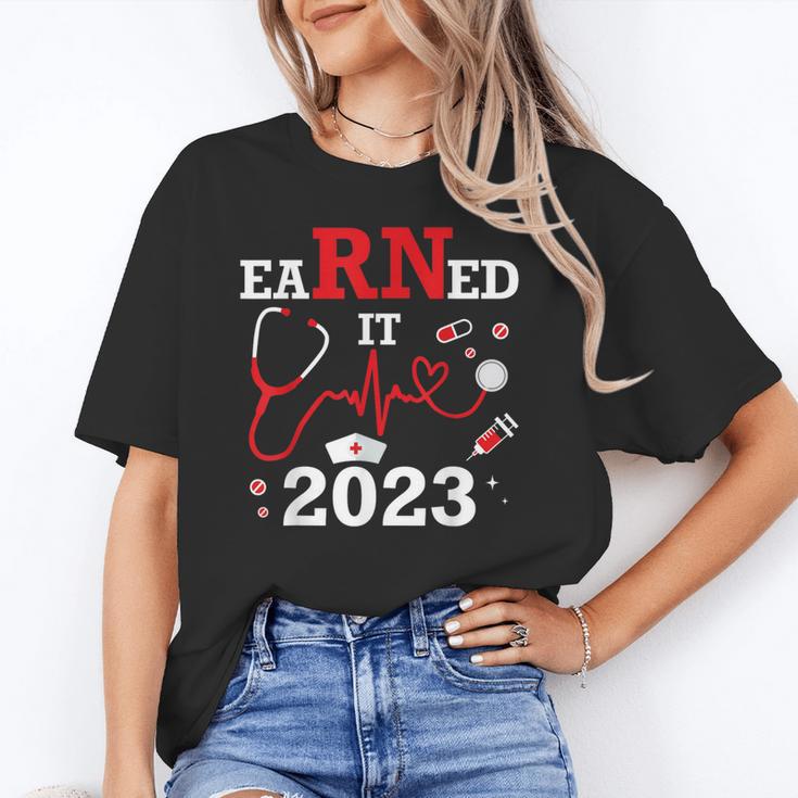 Earned It 2023 For Nurse Graduation Or RN LPN Class Of Unisex T-Shirt