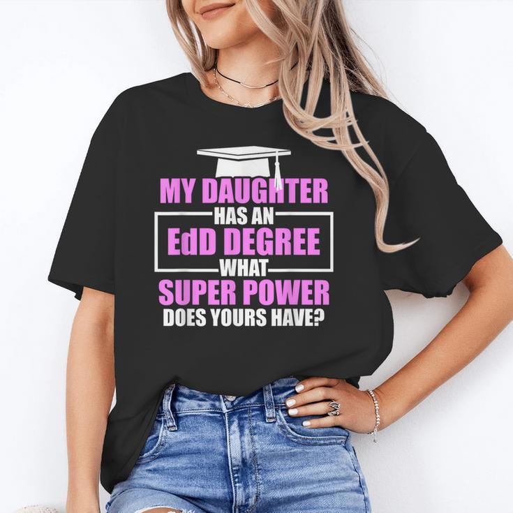 EdD Doctor Of Education Daughter Power Doctorate Graduation Unisex T-Shirt
