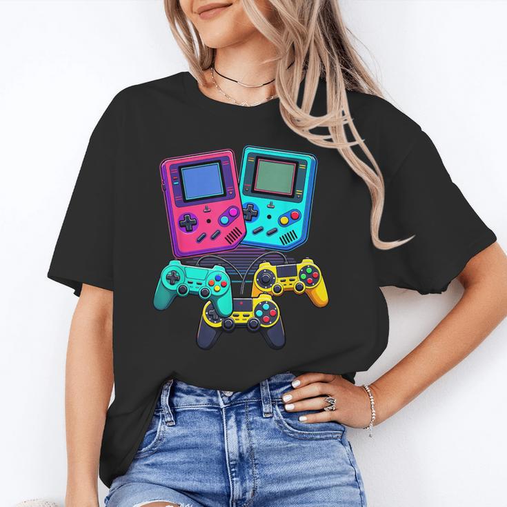 Eighties Console Controller Gaming Player Gadget Nostalgia Unisex T-Shirt