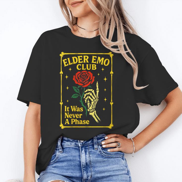Elder Emo Club Emo Gothic Music Nostalgia Unisex T-Shirt