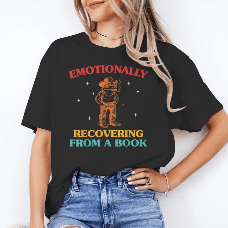 Emotionally Recovering From A Book Frog Unisex T-Shirt