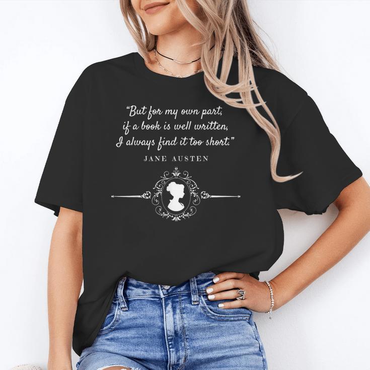 -Expectations Literary Book Club-J Jane Austen Poet Writer Mr Darcy Romantic Quote Unisex T-Shirt