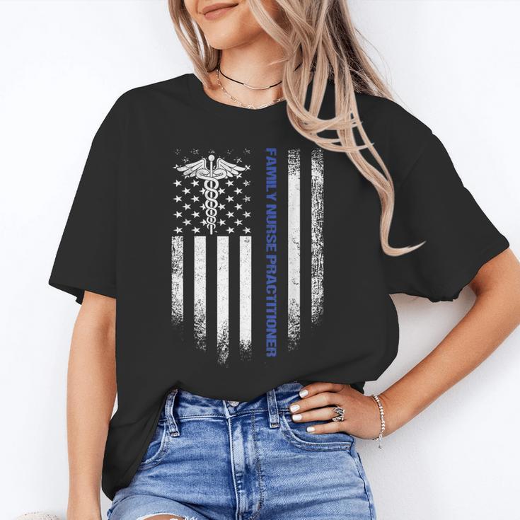 Family Nurse Practitioner Flag FNP Nursing Graduation Unisex T-Shirt