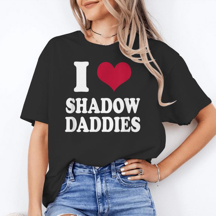 Fantasy Romantasy Book Lover I Love Heart Shadow Daddies Unisex T-Shirt