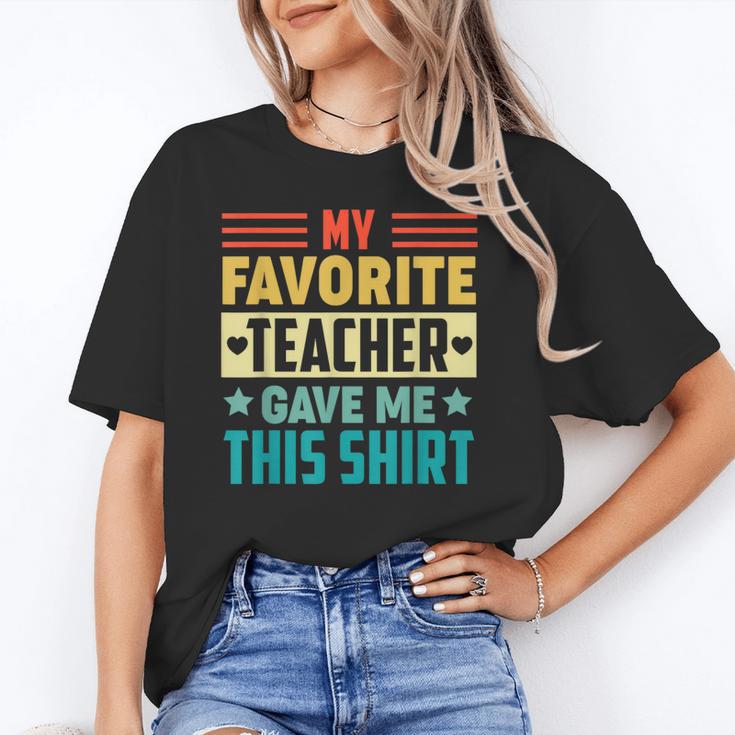 My Favorite Teacher Gave Me This School Graduation Student Unisex T-Shirt