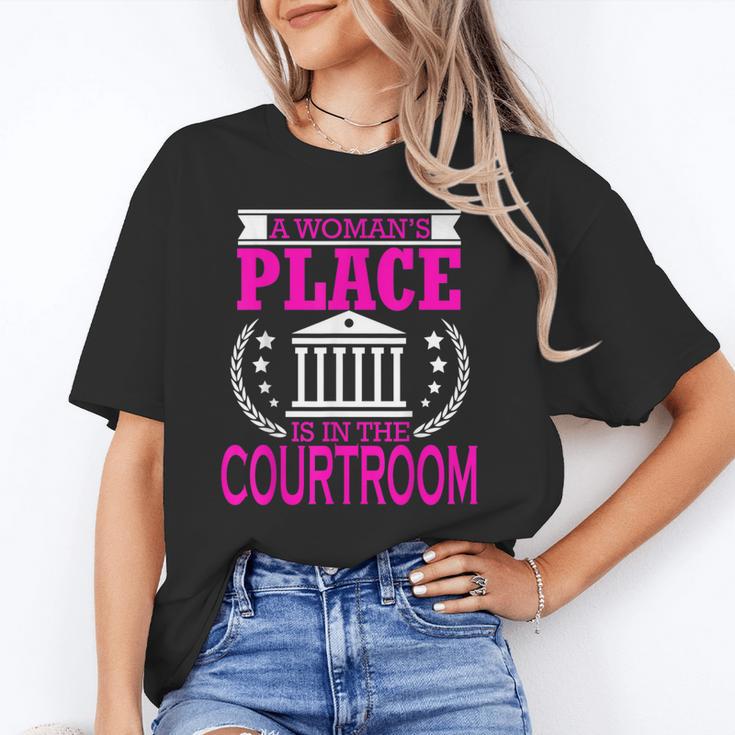 Female Lawyer Women Law Student Graduation Bar Exam Unisex T-Shirt