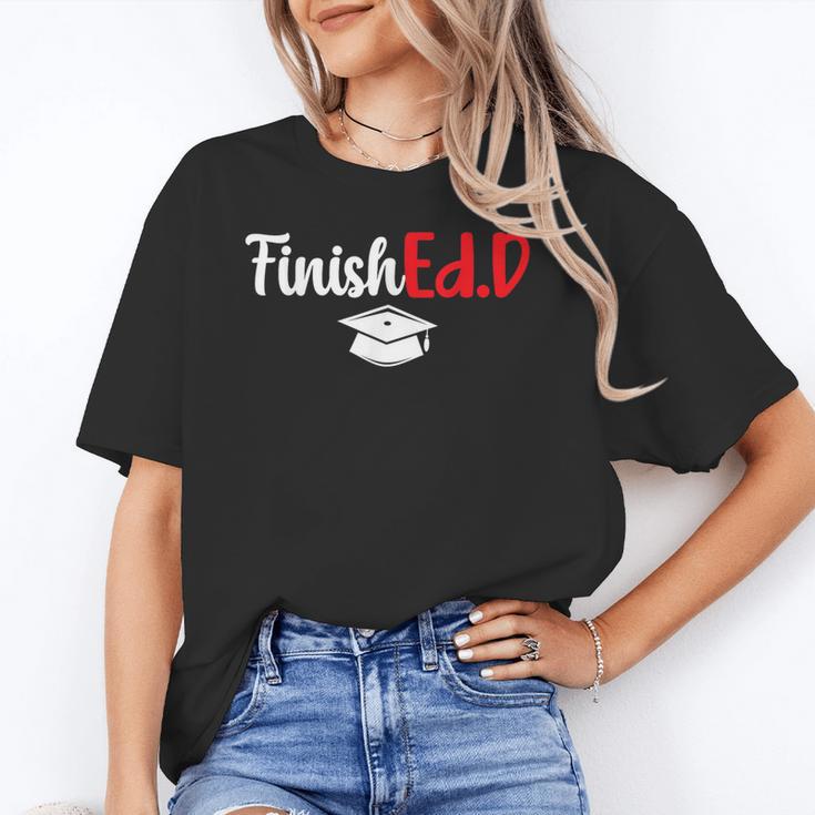 FinishEdD Doctor Of Education Graduate EdD Graduation Unisex T-Shirt