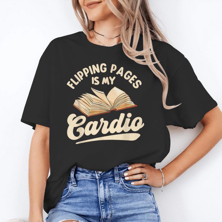 Flipping Pages Is My Cardio Book Lover Reading Bookworm Unisex T-Shirt