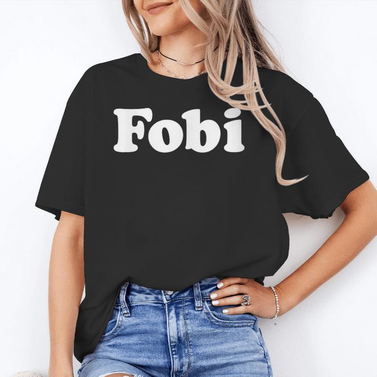 Fobi Fear Of Being Included Men Women Introvert Unisex T-Shirt Fobi Fear Of Being Included Men Women Introvert Unisex T-Shirt