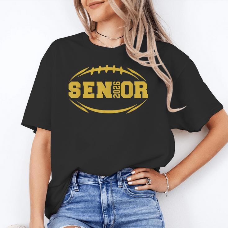 Football Proud Senior 2026 Graduation Year Unisex T-Shirt