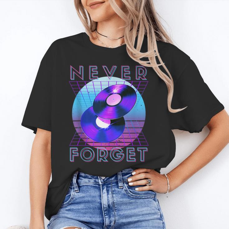 Never Forget Retro 80s 90s Nostalgia Unisex T-Shirt