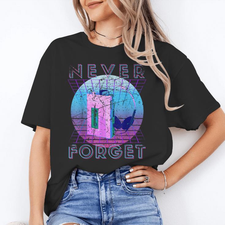 Never Forget Retro 80s 90s Nostalgia Unisex T-Shirt