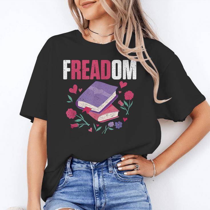 Freadom Anti Ban Books Freedom To Read Book Reading Unisex T-Shirt