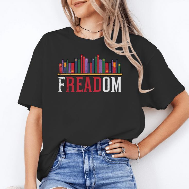 Freadom Shelf Read Reading Book Librarian Men Women Kids Unisex T-Shirt Freadom Shelf Read Reading Book Librarian Men Women Kids Unisex T-Shirt