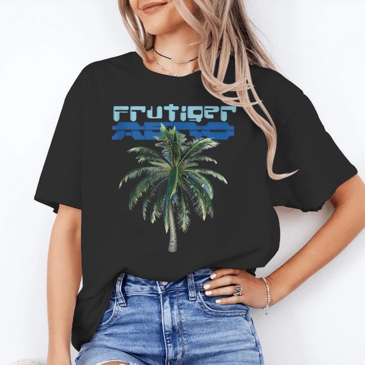 Frutiger Aero Palm Tree Y2k Aesthetic 2000s Trend Unisex T-Shirt