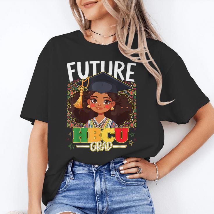 Future HBCU Grad Afro Girl College Graduation Kids Unisex T-Shirt