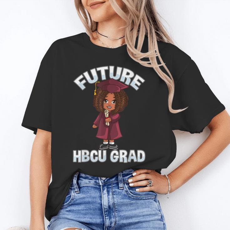 Future HBCU Grad Girl Wearing Graduation Gown Unisex T-Shirt