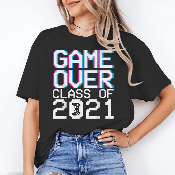 Game Over Class Of 2021 Video Games Graduation Gamer Unisex T-Shirt