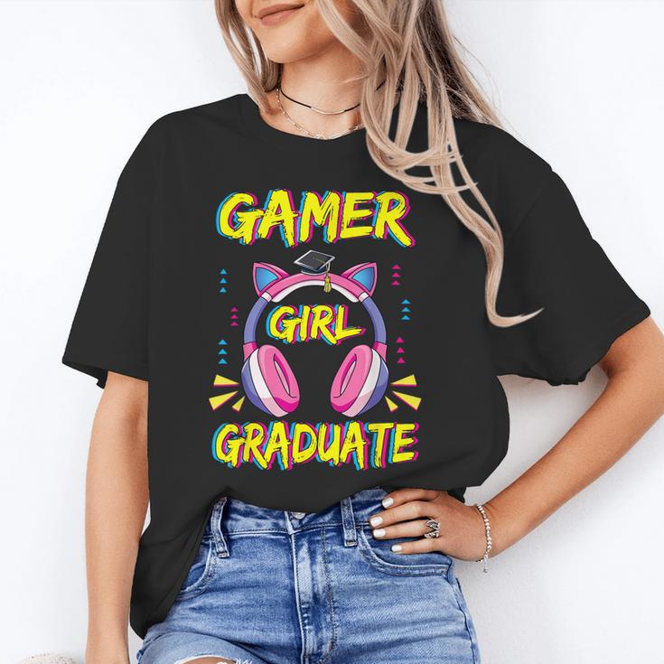 Gamer Girl Graduate Shirt Girls Kids Gamer Graduation Unisex T-Shirt