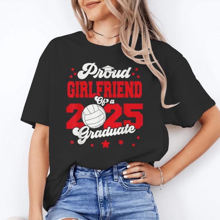 Girlfriend Of a 2025 Graduate Prom Graduation 25 VolleyBall Unisex T-Shirt