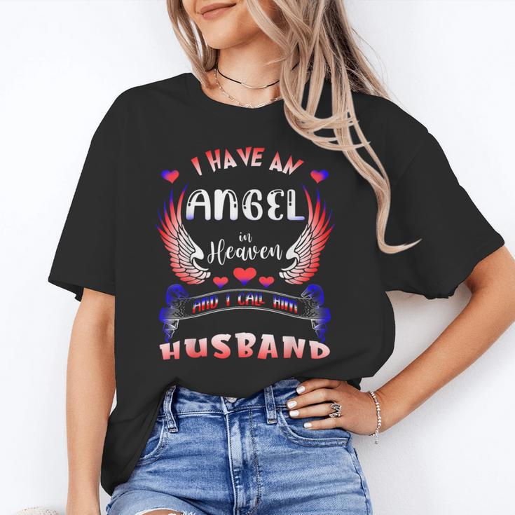 God Has My Husband In His Arms I Have Him In My Heart Memory Unisex T-Shirt